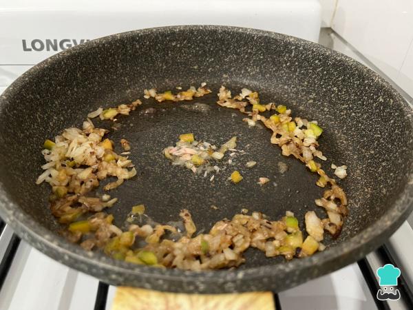 Recette de nouilles au thon - Étape 2