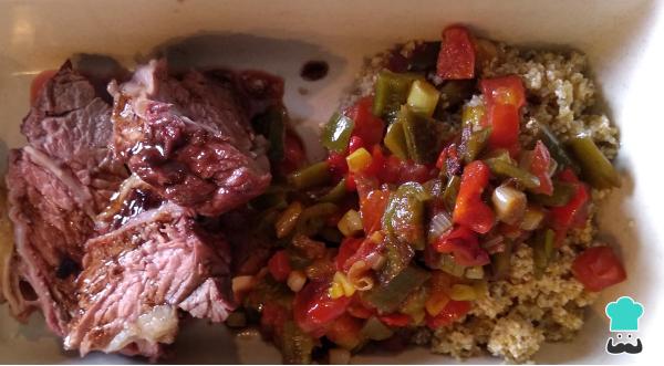 Recette sous vide au four - Étape 6