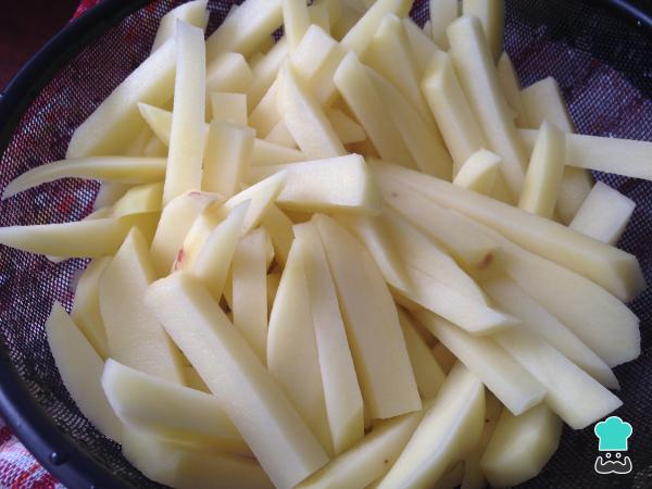 Recette de Chorrillana chilienne - Étape 1