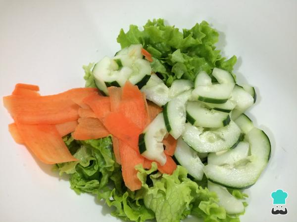 Recette de salade de laitue et pamplemousse - Étape 2