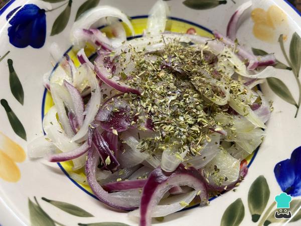 Recette de pizza fugazzeta - Étape 5