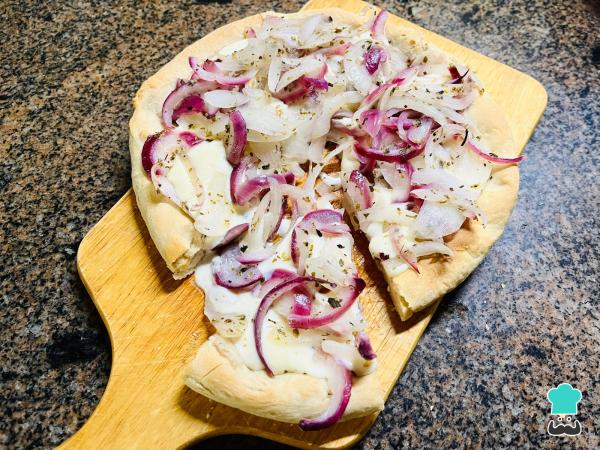 Recette de pizza fugazzeta - Étape 7