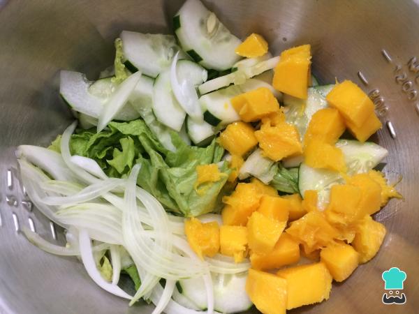 Recette de salade de poulet asiatique - Étape 3