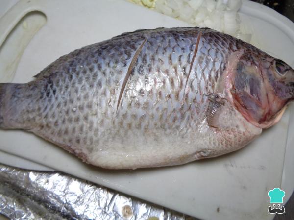 Recette de Mojarra frite au chipotle - Étape 2