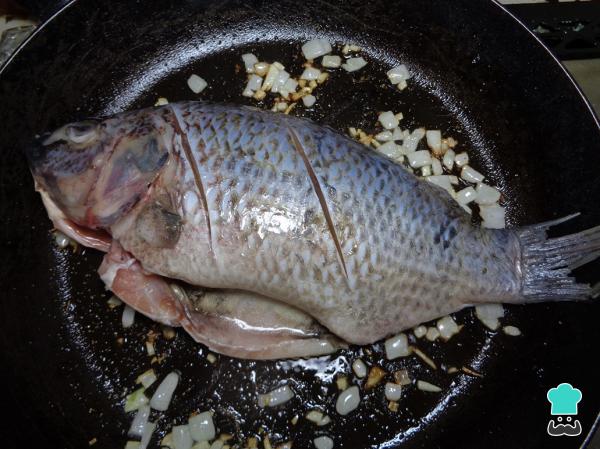 Recette de Mojarra frite au chipotle - Étape 6