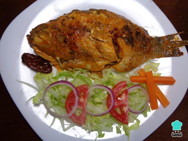 Recette de Mojarra frite au chipotle - Étape 8