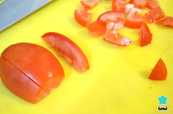 Recette de salade de poulet au céleri et fromage à la crème - Étape 1