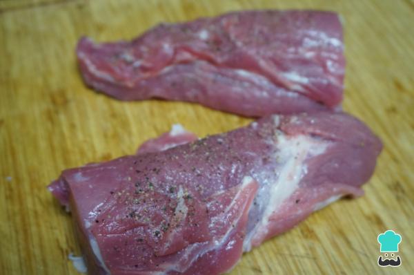 Recette de Filet de Porc au Poivre - Étape 1