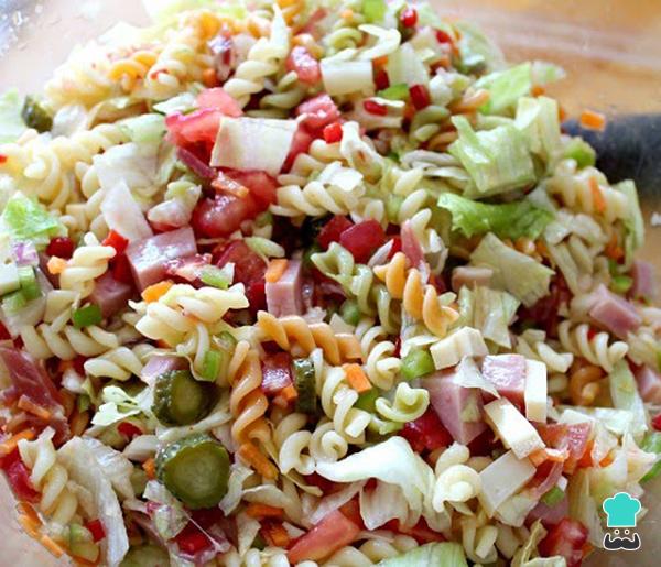 Recette de salade d'été avec des pâtes - Étape 5