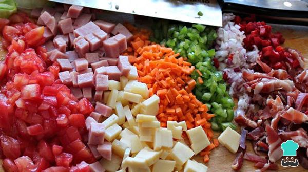 Recette de salade d'été avec des pâtes - Étape 3