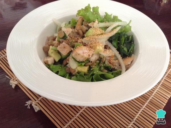 Recette de Salade de lentilles à l'avocat - Étape 11