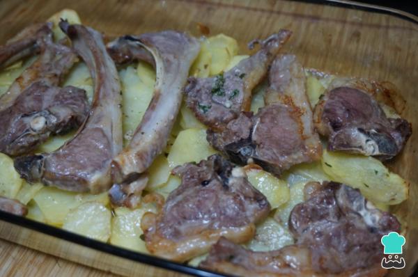 Recette de côtelettes d'agneau au four - Étape 5