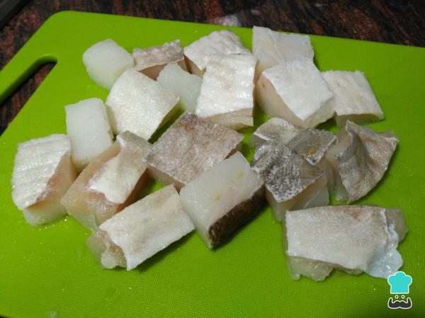 Recette de Morue panée à la farine et à la bière - Étape 1