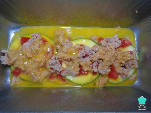 Recette de gâteau au thon au four - Étape 4