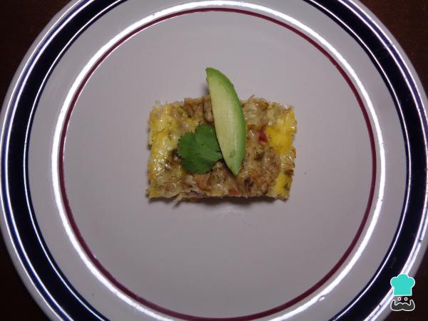 Recette de gâteau au thon au four - Étape 7