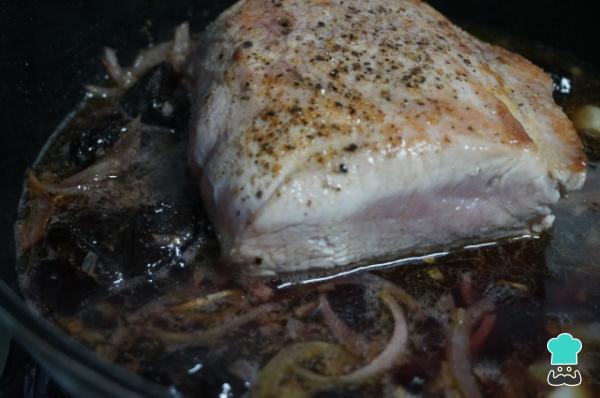 Recette de Longe sauce aux prunes - Étape 4