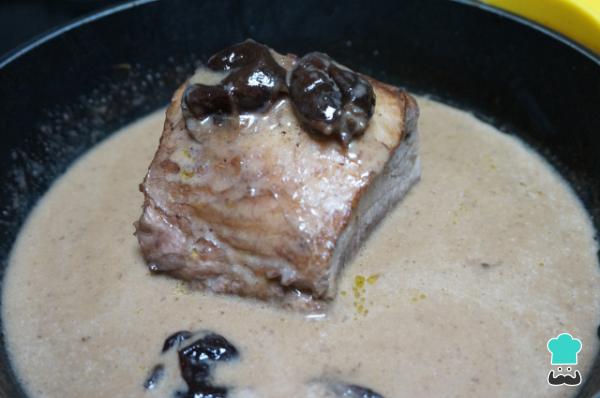 Recette de Longe sauce aux prunes - Étape 6