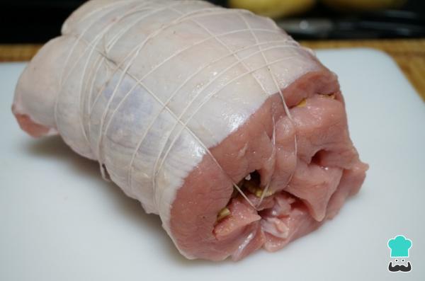 Recette de longe farcie au four pour Noël - Étape 4