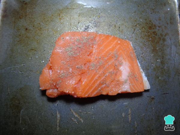 Recette de Saumon au Four à l'Orange et au Miel - Étape 2