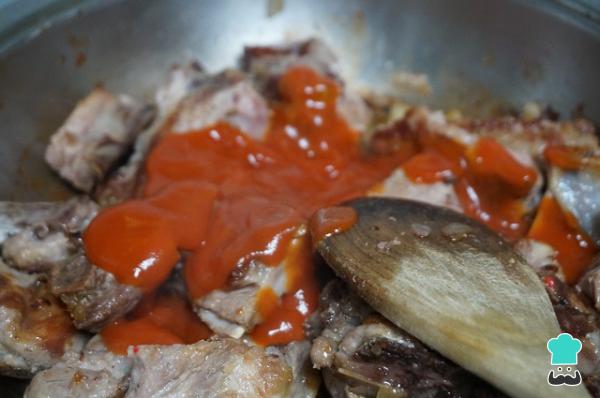 Recette Côtes de porc à la riojana - Étape 4