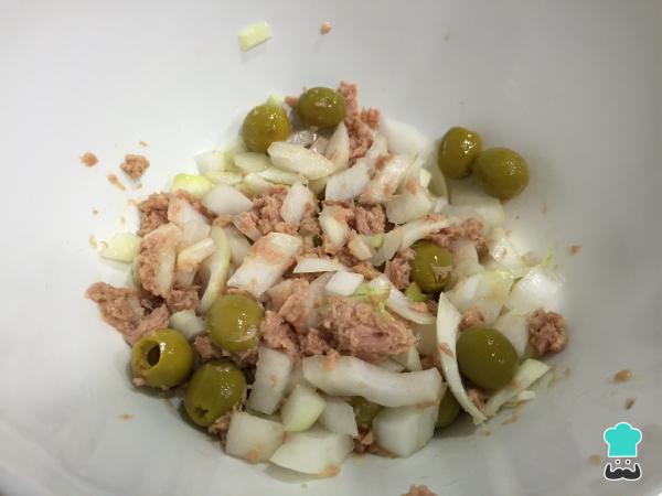 Recette de salade de pommes de terre et morue - Étape 5