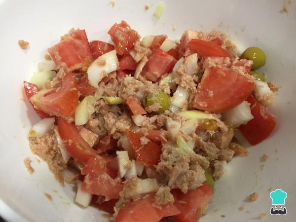 Recette de Salade de pommes de terre et cabillaud - Étape 6