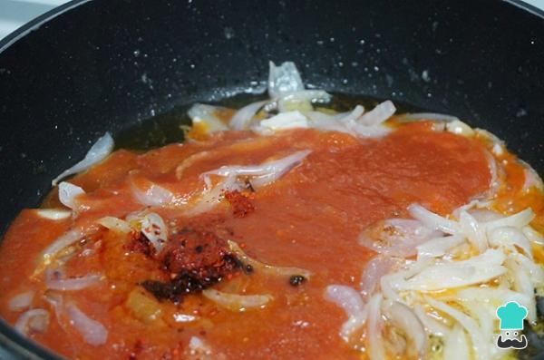 Recette facile de morue de Biscaye - Étape 4