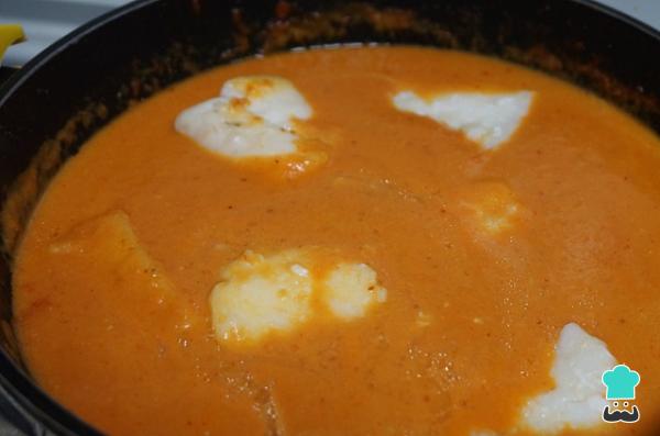 Recette facile de morue de Biscaye - Étape 6