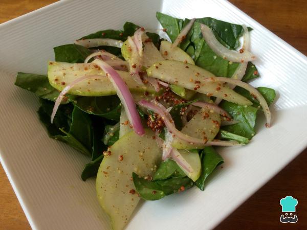 Recette de salade d'épinards et de poires - Étape 5