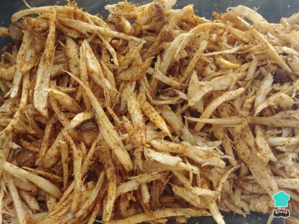 Recette de viande de champignons végétalienne - Étape 4