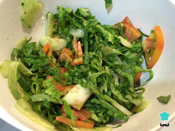 Recette de salade de saumon et concombre - Étape 3