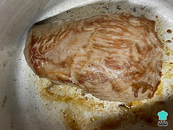 Recette Peceto en sauce - Étape 4