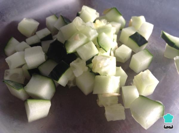 Recette de concombre Raita – Étape 2