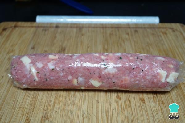 Recette de Rouleau de Viande avec Pâte Feuilletée - Étape 4