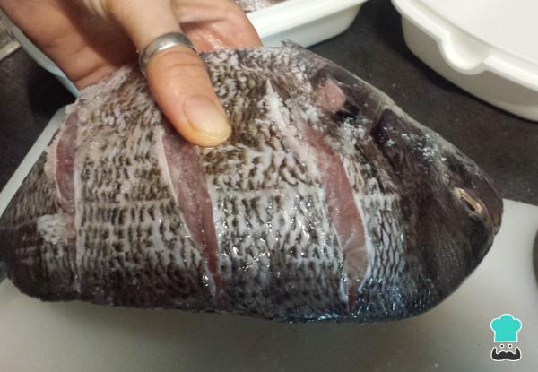 Recette de Mojarra grillée - Étape 2