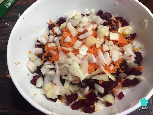 Salade de betteraves au riz Recette - Étape 7