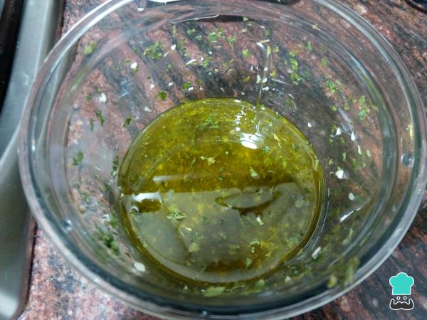 Recette de saumon au four avec pommes de terre et légumes - Étape 5