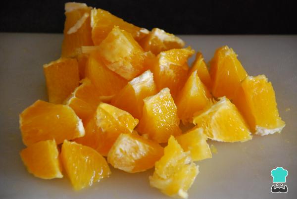 Recette de salade de morue et d'orange - Étape 4