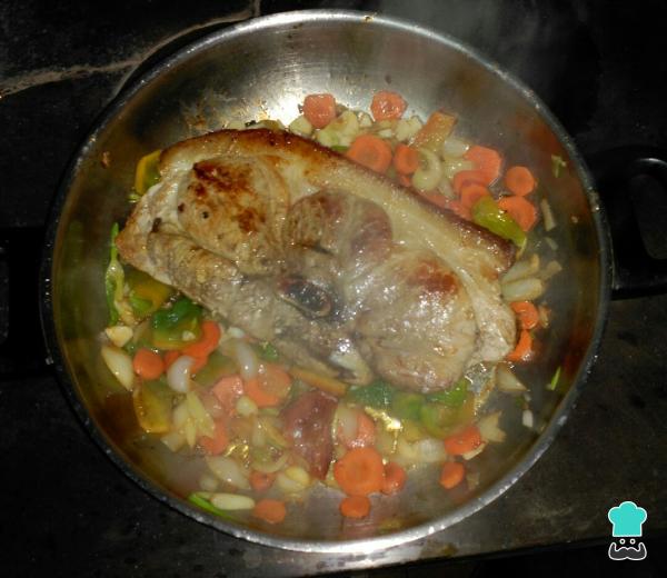 Recette Épaule de porc en sauce - Étape 3