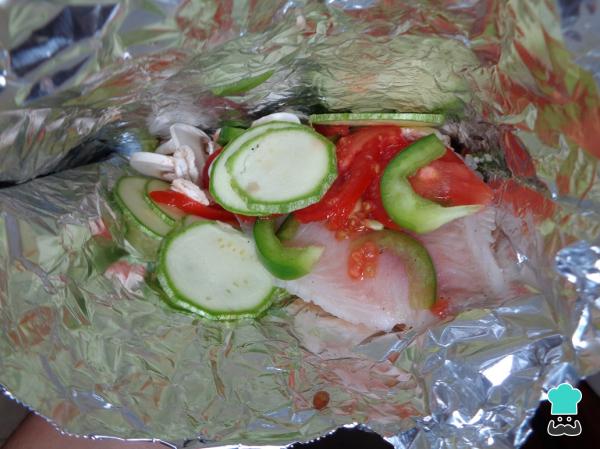 Recette de Mixiotes de Poisson aux Légumes - Étape 7