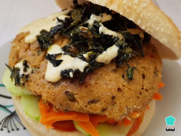 Recette de Burgers végétaliens aux algues - Étape 6