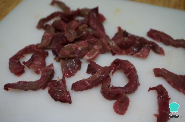 Recette de bœuf sauté à la chinoise – Étape 3