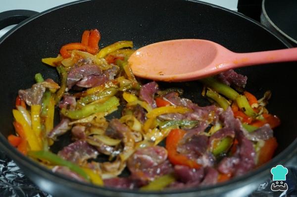 Recette de bœuf sauté à la chinoise – Étape 5