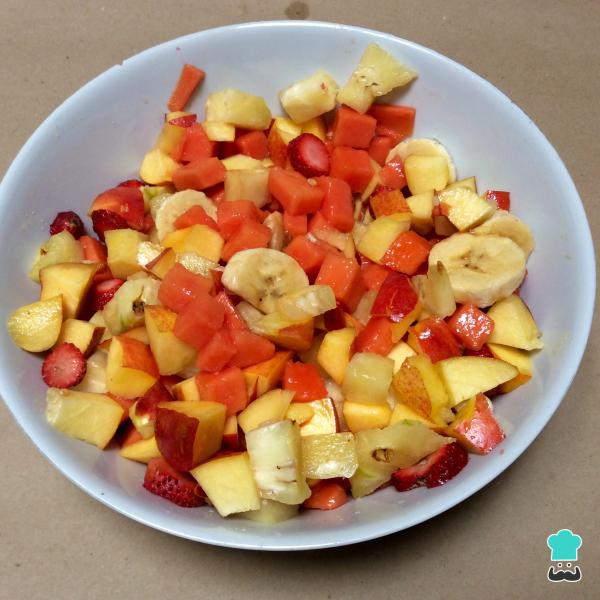 Recette de Salade de Fruits au Fromage - Étape 3