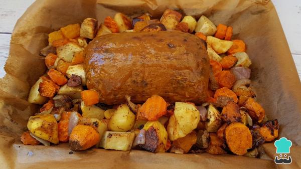 Recette de rouleaux de viande végétaliens - Étape 8