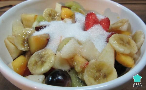 Recette de salade de fruits de Noël - Étape 4