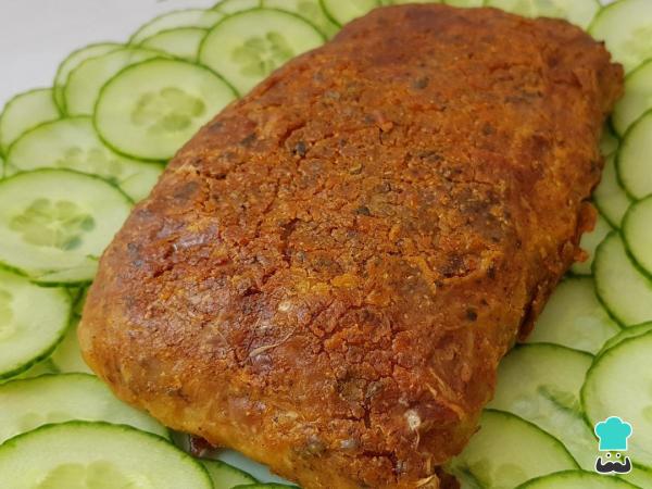 Recette de rouleaux de poulet végétaliens - Étape 11