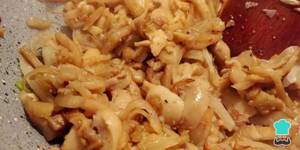 Recette de rouleaux de poulet végétaliens - Étape 6