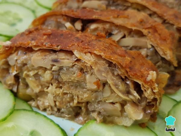 Recette de rouleaux de poulet végétaliens - Étape 12