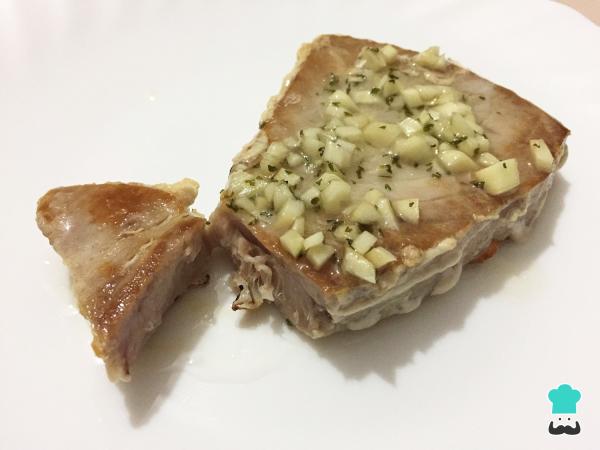 Recette de Thon Grillé à l'Ail et au Persil - Étape 4